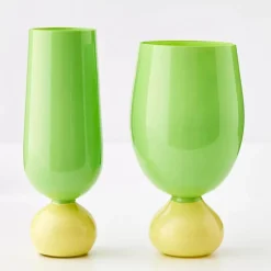 GigiandTom Aden Cocktail Glass Green