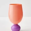 GigiandTom Aden Wine Glass Peach