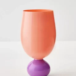 GigiandTom Aden Wine Glass Peach