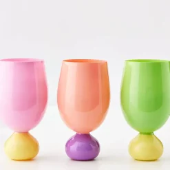 GigiandTom Aden Wine Glass Pink