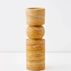 GigiandTom Candle Holders*Amangiri Sandstone Candle Holder Large