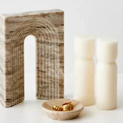 GigiandTom Arch Marble Sculpture Beige