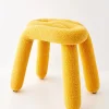 GigiandTom Berber Stool Boucle Yellow