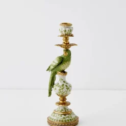 GigiandTom Candle Holders*Birds Of Paradise Resin Candle Holder