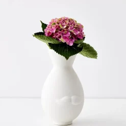 GigiandTom Bisous Ceramic Urn Vase White