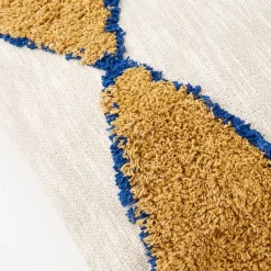 GigiandTom Boho Cotton Cushion With Insert Nude/Beige