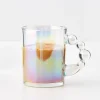 GigiandTom Mugs & Teacups*Bubble Glass Mug Iridescent