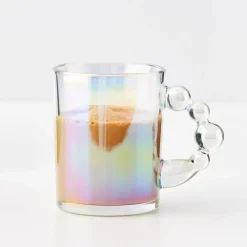 GigiandTom Bubble Glass Mug Iridescent