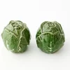 GigiandTom Cabbage Ceramic Salt & Pepper Shakers