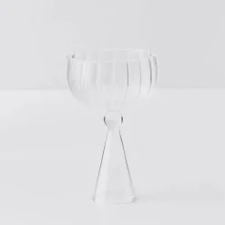 GigiandTom Wine Glasses*Champagne Cocktail Glass Clear