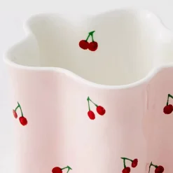 GigiandTom Cherry Ceramic Mug Pink