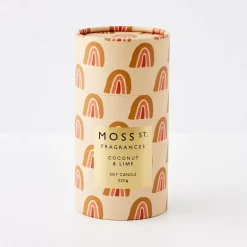 GigiandTom Coconut & Lime Soy Scented Candle