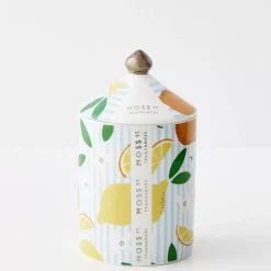 GigiandTom Crushed Salt & Lemon Zest Soy Scented Candle