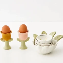 GigiandTom Daisy Ceramic Measuring Cup Set