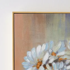 GigiandTom Wall Art*Daisy Garden Framed Canvas Oil Painting