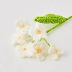 GigiandTom Daisy Hand Knitted Crochet Flower White