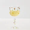 GigiandTom Wine Glasses*Dotted Wine Glass Clear