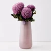 GigiandTom Droplet Large Coloured Glass Vase Pink
