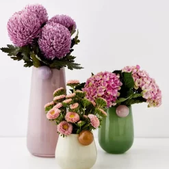 GigiandTom Vases*Droplet Medium Coloured Glass Vase Teal