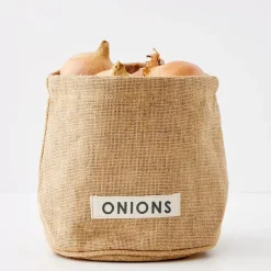 GigiandTom Farmstead Cotton/Jute Onion Bag