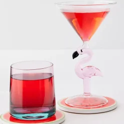 GigiandTom Cocktail Glasses*Flamingo Stem Cocktail Glass