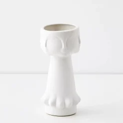 GigiandTom Vases*Gemelli Ceramic Vase White