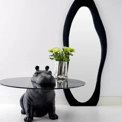 GigiandTom Hippo Glass Coffee Table Black