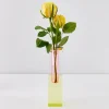 GigiandTom Vases*Kaleidoscope Ombre Acrylic Vase Yellow/Pink