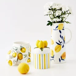 GigiandTom Kitchen Accessories*Lemon Ceramic Canister