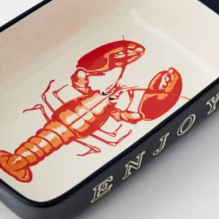 GigiandTom Serveware*Lobster Ceramic Baking Dish