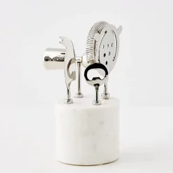 GigiandTom Lux Marble Bar Tool Set