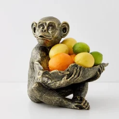 GigiandTom Decorative Objects & Trays*Max Monkey Resin Sculpture