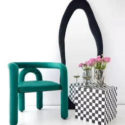 GigiandTom Mercury Metal Vase Silver