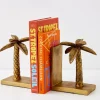 GigiandTom Miami Resin Bookends Gold