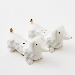 GigiandTom Tableware*Pawsome Ceramic Salt & Pepper Shakers