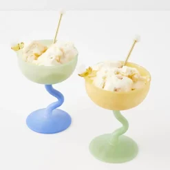 GigiandTom Tableware*Quartz Brass Dessert Tea Spoon Set