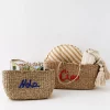 GigiandTom Riviera Rattan Basket Shopper Set