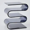 GigiandTom S Bend Acrylic Side Table Grey