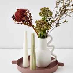 GigiandTom Soy Taper Candle Cream