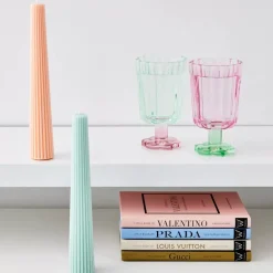 GigiandTom Soy Taper Candle Peach