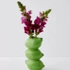 GigiandTom Stacked Lime Ceramic Vase