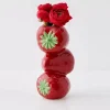 GigiandTom Stacked Strawberry Ceramic Vase