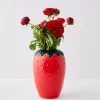 GigiandTom Vases*Strawberry Glazed Ceramic Vase