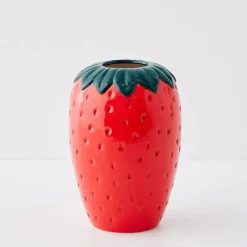 GigiandTom Vases*Strawberry Glazed Ceramic Vase