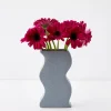 GigiandTom Vases*Sway Ceramic Vase Blue