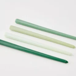 GigiandTom Taper Candle Assorted 4 Pack Jade