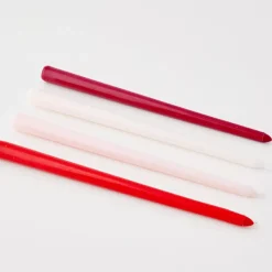 GigiandTom Candles*Taper Candle Assorted 4 Pack Rose