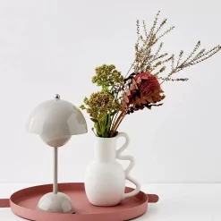 GigiandTom Touch Mushroom Lamp Grey