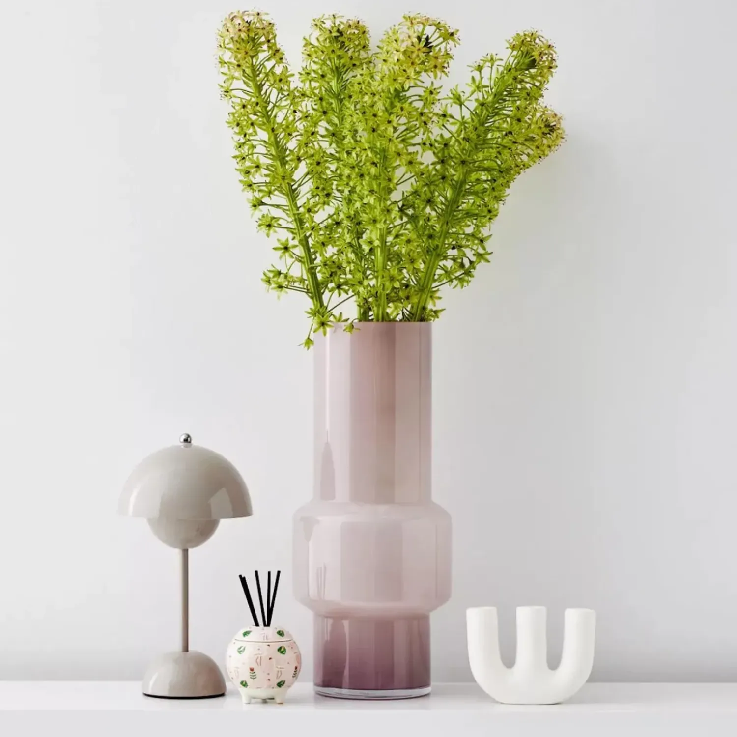 GigiandTom Touch Mushroom Lamp Grey