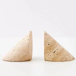 GigiandTom Travertine Stone Bookends
